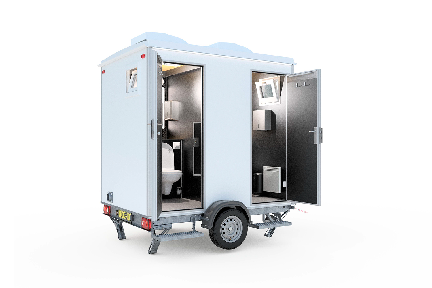 Toiletvogn 240 1+1+1 VIP - 132382